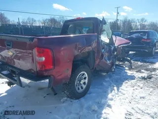 2013 Chevrolet Silverado 1500 Work Truck with VIN 1GCNKPEX2DZ344817, listed as a IAAI auction lot 41581439 with 45,848 mi miles. Bid and sale history available at carsss.com. Image 4.