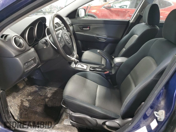 2005 Mazda 3 i with VIN JM1BK12F451224352, listed as a Copart auction lot 44708585 with 156,698 mi miles and Salvage Title. Bid and sale history available at DreamBid. Image 7.