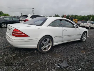 2001 Mercedes-Benz CL 500/600 z VIN WDBPJ78J81A016880, wystawiony jako Copart lot #57686215 z przebiegiem 112 126 mil mil oraz Tytuł czysty. Historia ofert i sprzedaży dostępna na DreamBid. Obrazek 3.