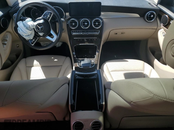 2022 Mercedes-Benz GLC with VIN W1N0G8DBXNV395314, listed as a Copart auction lot 49234705 with 45,364 mi miles and Salvage Title. Bid and sale history available at carsss.com. Image 8.