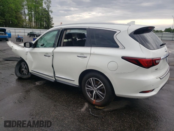 2019 Infiniti QX60 Pure z VIN 5N1DL0MM3KC516209, wystawiony jako Copart lot #52033965 z przebiegiem 73 846 mil mil oraz Szkoda całkowita • Salvage title. Historia ofert i sprzedaży dostępna na DreamBid. Obrazek 2.