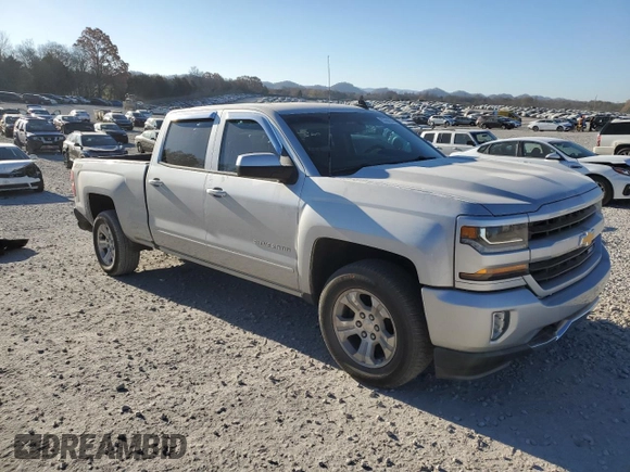 2017 Chevrolet Silverado 1500 LT with VIN 1GCUKREC0HF212120, listed as a Copart auction lot 83384734 with 119,078 mi miles and Salvage Title. Bid and sale history available at DreamBid. Image 4.