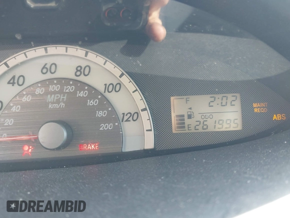 2007 Toyota Yaris with VIN JTDBT923671061305, listed as a IAAI auction lot 41974027 with 261,995 mi miles and . Bid and sale history available at DreamBid. Image 7.