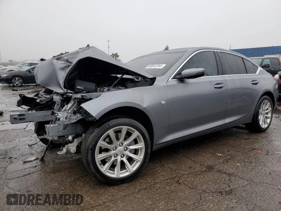2022 Cadillac CT5 Luxury with VIN 1G6DS5RK6N0122515, listed as a Copart auction lot 84041244 with 30,806 mi miles and Non Repairable. Bid and sale history available at carsss.com. Image 1.