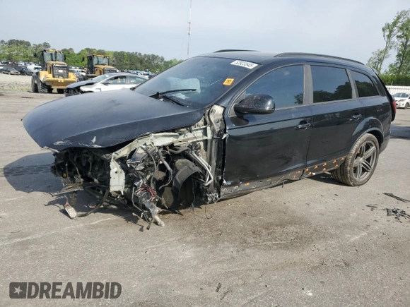 2013 Audi Q7 S line Prestige с VIN WA1DGAFE6DD009283, выставлен на аукционе Copart как лот 52923545 с пробегом 144 567 миль миль и Списание • Salvage title. История ставок и продаж доступна на DreamBid. Изображение 1.