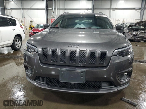 2021 Jeep Cherokee Latitude Lux with VIN 1C4PJMMX1MD152717, listed as a Copart auction lot 61002385 with 53,178 mi miles and Salvage title. Bid and sale history available at DreamBid. Image 5.
