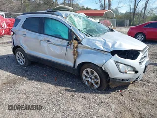 2019 Ford EcoSport SE with VIN MAJ3S2GE5KC276296, listed as a IAAI auction lot 41812811 with Not provided miles and . Bid and sale history available at DreamBid. Image 1.