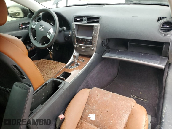 2014 Lexus IS 350 C with VIN JTHFE2C28E2510949, listed as a Copart auction lot 74630924 with Not provided miles and Non repairable. Bid and sale history available at DreamBid. Image 8.