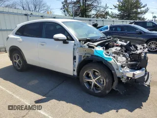 2024 Honda HR-V EX-L with VIN 3CZRZ2H70RM708599, listed as a Copart auction lot 53356745 with 18,419 mi miles and Salvage title. Bid and sale history available at DreamBid. Image 4.