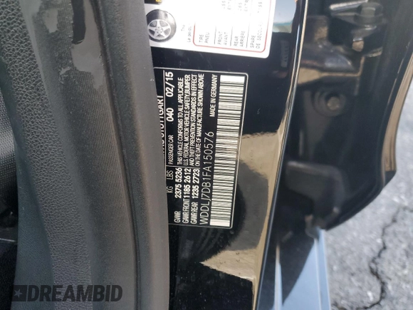 2015 Mercedes-Benz CLS 550 with VIN WDDLJ7DB1FA150576, listed as a Copart auction lot 73045164 with 70,421 mi miles and Salvage title. Bid and sale history available at DreamBid. Image 12.