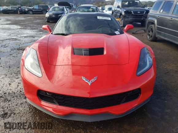 2018 Chevrolet Corvette Grand Sport 2LT with VIN 1G1YY2D70J5101714, listed as a Copart auction lot 81300343 with 23,073 mi miles. Bid and sale history available at carsss.com. Image 5.