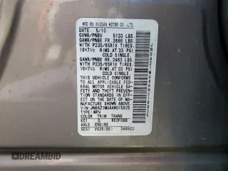2010 Nissan Murano S with VIN JN8AZ1MU4AW015925, listed as a Copart auction lot 66349114 with 150,797 mi miles and Salvage Title. Bid and sale history available at carsss.com. Image 13.
