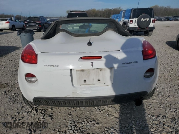 2008 Pontiac Solstice with VIN 1G2MC35B18Y124560, listed as a Copart auction lot 49916045 with 176,918 mi miles and Salvage Title. Bid and sale history available at carsss.com. Image 6.