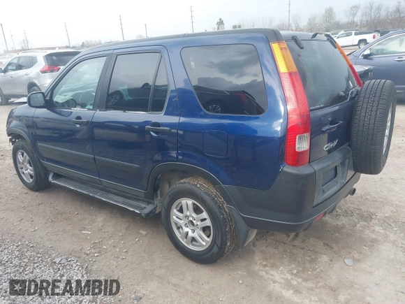 2002 Honda CR-V EX with VIN SHSRD78862U000791, listed as a IAAI auction lot 41944487 with 279,563 mi miles. Bid and sale history available at carsss.com. Image 3.