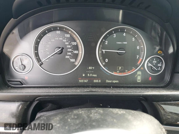 2012 BMW 5 Series 528i xDrive with VIN WBAXH5C58CDW08676, listed as a Copart auction lot 56765105 with 105,147 mi miles and Salvage title. Bid and sale history available at DreamBid. Image 9.
