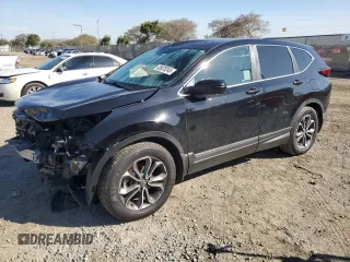 2020 Honda CR-V EX-L with VIN 2HKRW1H82LH424552, listed as a Copart auction lot 45870245 with 69,984 mi miles and Salvage Title. Bid and sale history available at carsss.com. Image 1.