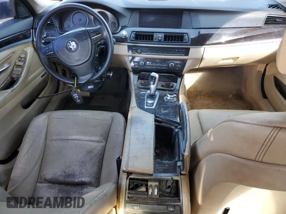 2013 BMW 5 Series 535i with VIN WBAFR7C57DC818682, listed as a Copart auction lot 46553845 with 152,962 mi miles and Clean Title. Bid and sale history available at DreamBid. Image 8.