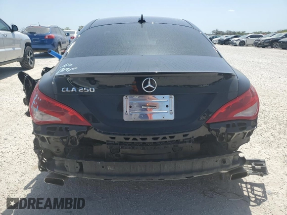 2016 Mercedes-Benz CLA with VIN WDDSJ4EB9GN292113, listed as a Copart auction lot 59897903 with 50,847 mi miles. Bid and sale history available at carsss.com. Image 6.