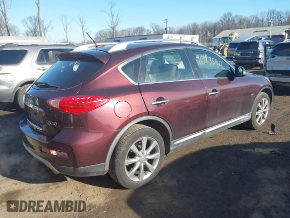 2017 Infiniti QX50 z VIN JN1BJ0RP6HM390079, wystawiony jako IAAI lot #41413540 z przebiegiem 75 727 mil mil oraz . Historia ofert i sprzedaży dostępna na DreamBid. Obrazek 4.