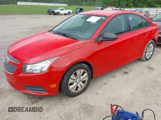 2014 Chevrolet Cruze LS with VIN 1G1PA5SH4E7185799, listed as a IAAI auction lot 42128030 with 195,156 mi miles and . Bid and sale history available at DreamBid. Image 2.