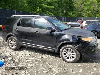 2013 Ford Explorer XLT with VIN 1FM5K7D91DGA53185, listed as a Copart auction lot 55802305 with 216,210 mi miles and Salvage title. Bid and sale history available at DreamBid. Image 4.