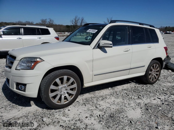 2012 Mercedes-Benz GLK-Class GLK 350 with VIN WDCGG5GB6CF781536, listed as a Copart auction lot 48376595 with 135,278 mi miles and Salvage Title. Bid and sale history available at carsss.com. Image 1.