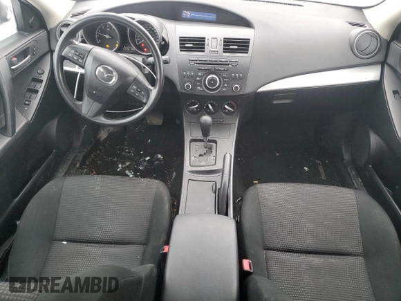 2013 Mazda 3 GX with VIN JM1BL1KF7D1779565, listed as a Copart auction lot 47848915 with 161,048 mi miles and Salvage Title. Bid and sale history available at carsss.com. Image 8.