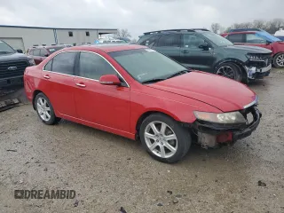 2005 Acura TSX with VIN JH4CL96825C032653, listed as a Copart auction lot 51695135 with 195,182 mi miles and Salvage Title. Bid and sale history available at DreamBid. Image 4.