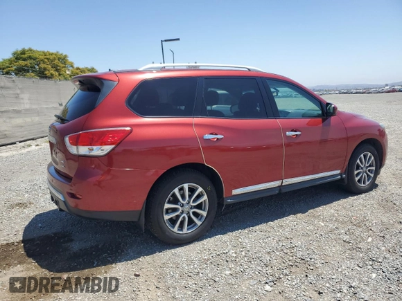 2015 Nissan Pathfinder SL with VIN 5N1AR2MM0FC612995, listed as a Copart auction lot 61105275 with 111,766 mi miles and Salvage title. Bid and sale history available at DreamBid. Image 3.