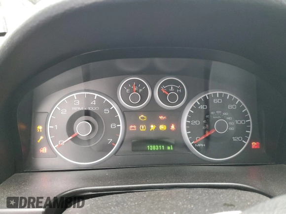 2009 Ford Fusion SE with VIN 3FAHP07189R218607, listed as a Copart auction lot 48750625 with 138,311 mi miles and Non Repairable. Bid and sale history available at carsss.com. Image 9.