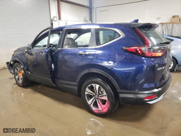 2020 Honda CR-V LX with VIN 5J6RW2H21LL015689, listed as a Copart auction lot 43494605 with 19,082 mi miles and Salvage Title. Bid and sale history available at carsss.com. Image 2.