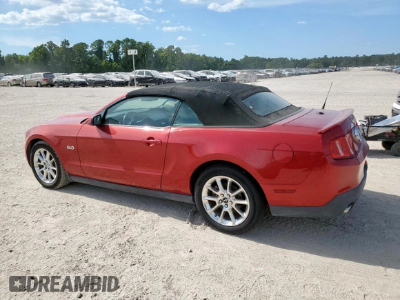 2011 Ford Mustang GT with VIN 1ZVBP8FF0B5158906, listed as a Copart auction lot 66490875 with 102,936 mi miles and Non repairable. Bid and sale history available at DreamBid. Image 2.