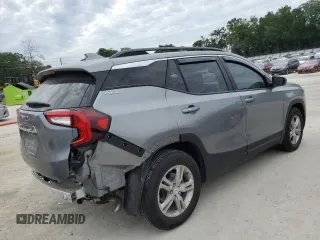 2023 GMC Terrain SLE z VIN 3GKALMEG1PL178414, wystawiony jako Copart lot #56093585 z przebiegiem 13 398 mil mil oraz Szkoda całkowita • Salvage title. Historia ofert i sprzedaży dostępna na DreamBid. Obrazek 3.
