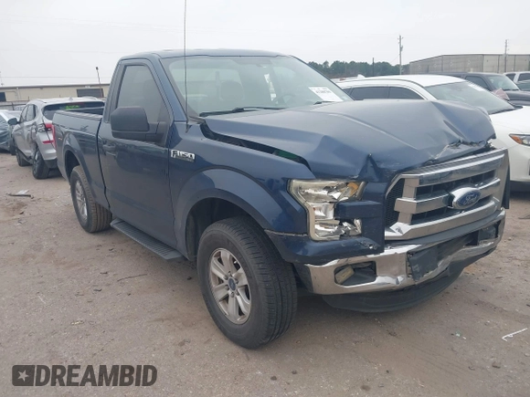 2016 Ford F-150 XL with VIN 1FTMF1C8XGKF96501, listed as a IAAI auction lot 41288789 with 206,914 mi miles. Bid and sale history available at carsss.com. Image 1.