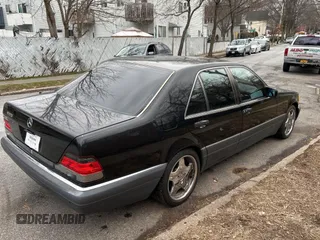 1995 Mercedes-Benz S 320 with VIN WDBGA32EXSA218724, listed as a Copart auction lot 88702025 with 162,400 mi miles and Clean Title. Bid and sale history available at DreamBid. Image 4.