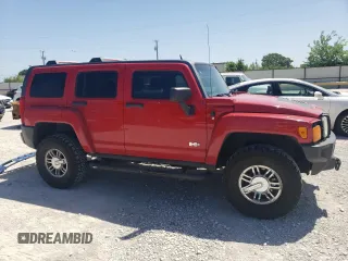 2007 Hummer H3 SUV with VIN 5GTDN13E478133672, listed as a Copart auction lot 50881434 with 137,674 mi miles and Clean Title. Bid and sale history available at carsss.com. Image 4.