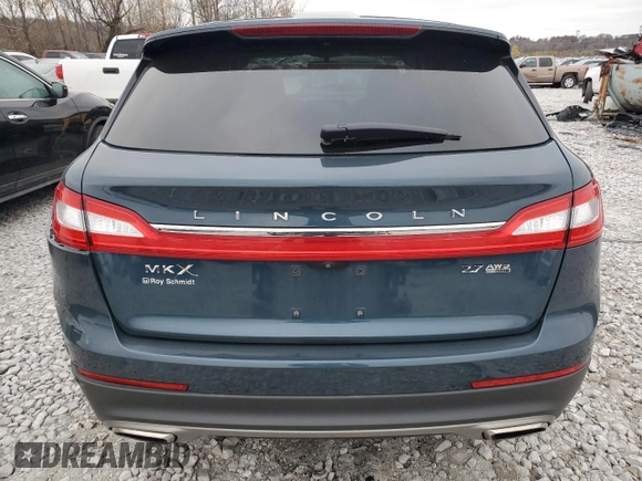 2016 Lincoln MKX Reserve with VIN 2LMTJ8LP3GBL36154, listed as a Copart auction lot 82010124 with 116,573 mi miles and Salvage Title. Bid and sale history available at DreamBid. Image 6.