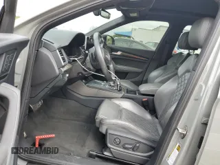 2019 Audi SQ5 Prestige with VIN WA1C4AFY8K2059500, listed as a Copart auction lot 81307114 with 53,753 mi miles and Salvage Title. Bid and sale history available at DreamBid. Image 7.