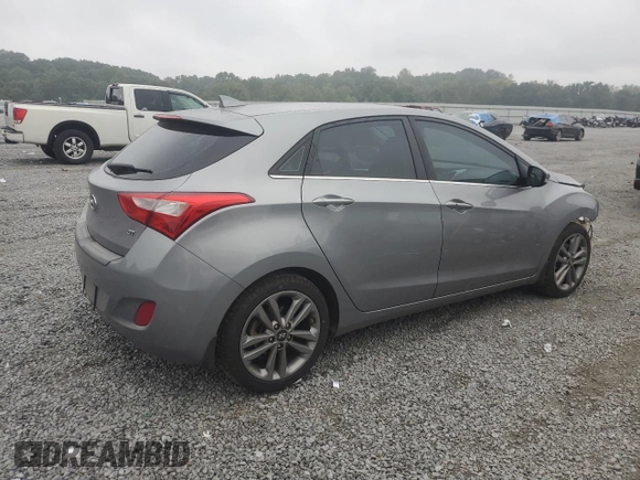 2016 Hyundai Elantra GT with VIN KMHD35LH5GU270850, listed as a Copart auction lot 72703084 with 58,047 mi miles and Salvage Title. Bid and sale history available at carsss.com. Image 3.