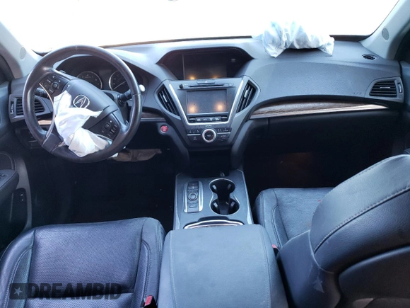 2019 Acura MDX w/Technology Pkg with VIN 5J8YD4H54KL026022, listed as a Copart auction lot 36158433 with 0 mi miles. Bid and sale history available at carsss.com. Image 8.