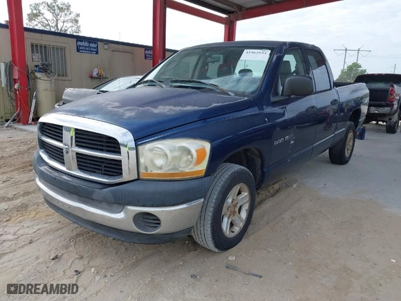 2006 Dodge Ram 1500 ST with VIN 1D7HA18K16J243112, listed as a IAAI auction lot 41962934 with 180,322 mi miles. Bid and sale history available at carsss.com. Image 2.