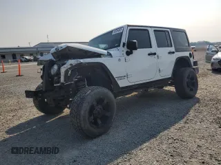 2015 Jeep Wrangler Unlimited Sport with VIN 1C4BJWDG2FL559136, listed as a Copart auction lot 59326465 with 145,274 mi miles and Clean title. Bid and sale history available at DreamBid. Image 1.