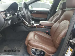 2016 Audi A8 3.0T with VIN WAU34AFD9GN009551, listed as a Copart auction lot 56460955 with 70,246 mi miles and Salvage title. Bid and sale history available at DreamBid. Image 7.