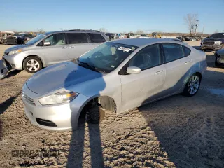 2013 Dodge Dart SXT with VIN 1C3CDFBA2DD268495, listed as a Copart auction lot 42966675 with 201,036 mi miles and Clean Title. Bid and sale history available at carsss.com. Image 1.