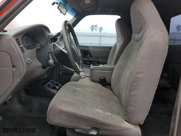 2002 Ford Ranger XL with VIN 1FTYR14U82PA45340, listed as a Copart auction lot 42952995 with 136,356 mi miles and Salvage Title. Bid and sale history available at carsss.com. Image 7.
