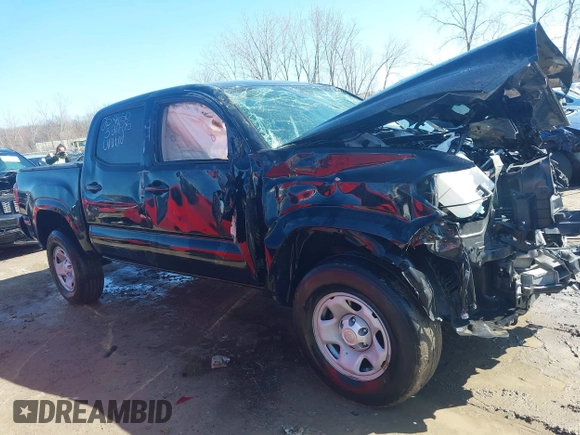 2023 Toyota Tacoma SR with VIN 3TMCZ5AN9PM555191, listed as a IAAI auction lot 41935645 with 31,580 mi miles and . Bid and sale history available at DreamBid. Image 14.