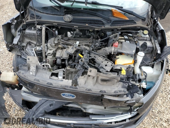2017 Ford Fiesta SE with VIN 3FADP4EJ9HM165713, listed as a Copart auction lot 52184925 with 111,766 mi miles and Salvage Title. Bid and sale history available at carsss.com. Image 11.