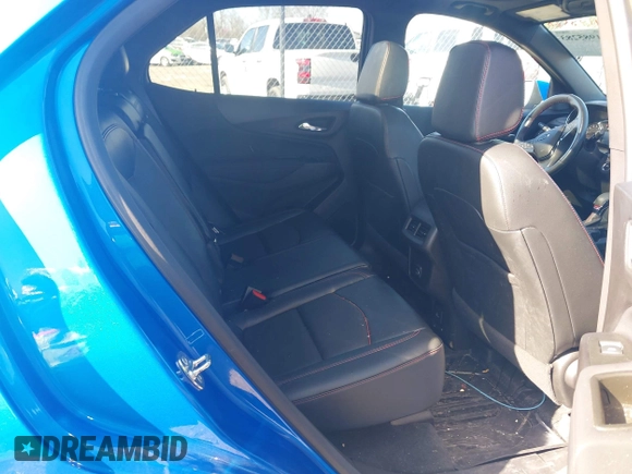 2024 Chevrolet Equinox RS with VIN 3GNAXMEG1RS150810, listed as a IAAI auction lot 41985283 with 36,237 mi miles and . Bid and sale history available at DreamBid. Image 8.
