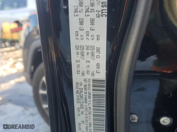 2020 Jeep Compass Sport with VIN 3C4NJDAB7LT210032, listed as a Copart auction lot 44105245 with 49,059 mi miles and Salvage Title. Bid and sale history available at carsss.com. Image 13.
