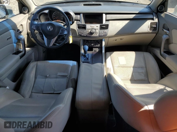 2010 Acura RDX Technology with VIN 5J8TB1H52AA004898, listed as a Copart auction lot 56350165 with 98,087 mi miles and Salvage title. Bid and sale history available at DreamBid. Image 8.